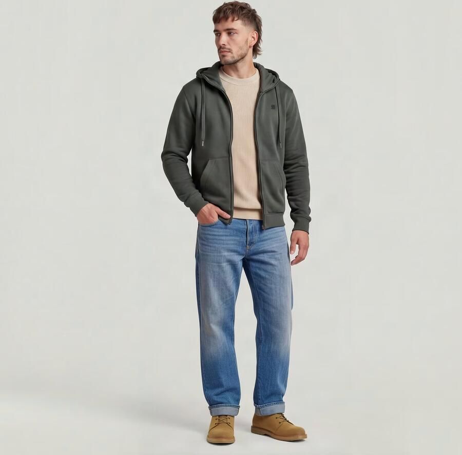 G-Star G Star RAW Capuchonsweatvest Premium Basic Hooded Zip Sweater - Foto 4