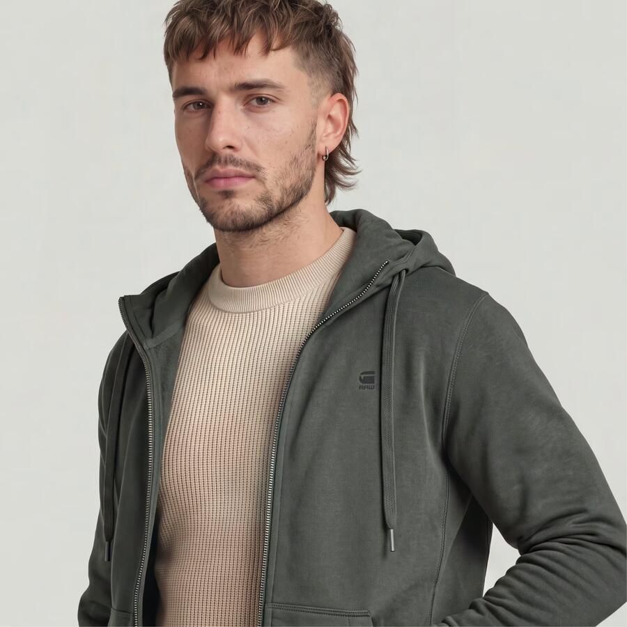 G-Star G Star RAW Capuchonsweatvest Premium Basic Hooded Zip Sweater - Foto 3