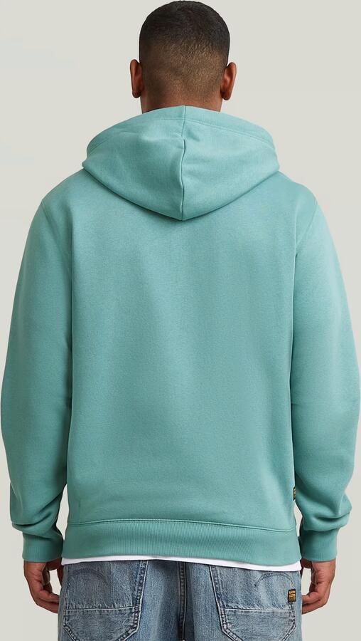 G-Star RAW Premium Core Hoodie met rits Midden blauw Heren - Foto 5