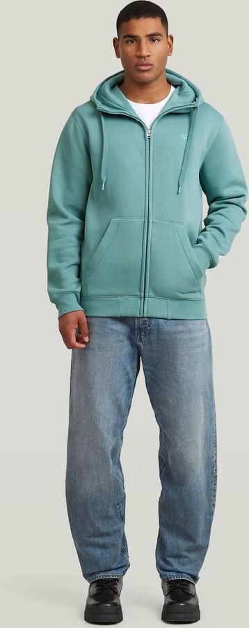 G-Star RAW Premium Core Hoodie met rits Midden blauw Heren - Foto 7