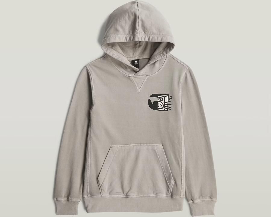 G-Star RAW Premium Core Hoodie voor jongens Grijs jongens - Foto 3