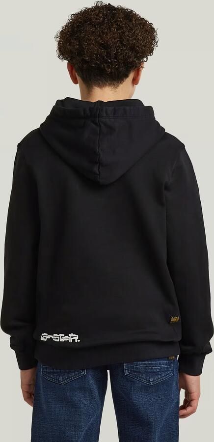 G-Star RAW Premium Core Hoodie voor jongens Zwart jongens - Foto 5