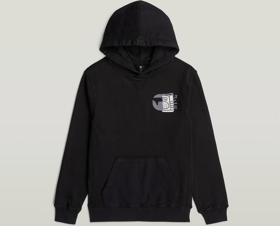 G-Star RAW Premium Core Hoodie voor jongens Zwart jongens - Foto 3