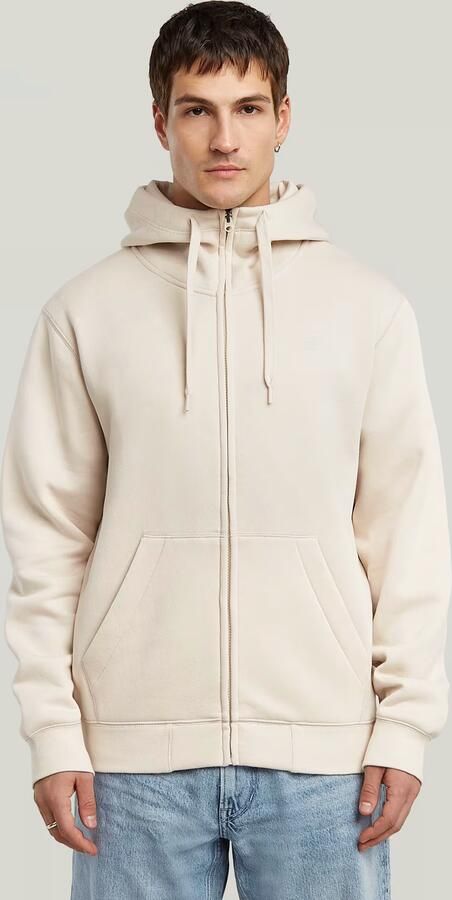 G-Star RAW Premium Core Hoodie Wit Heren