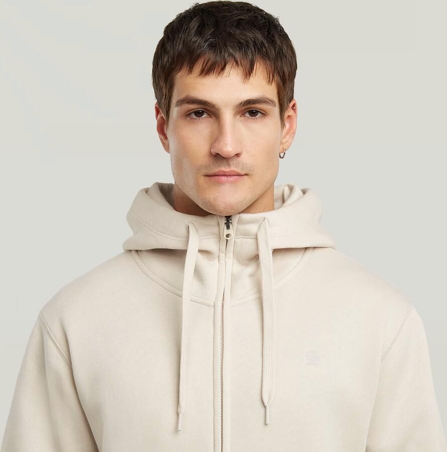 G-Star RAW Premium Core Hoodie Wit Heren - Foto 3
