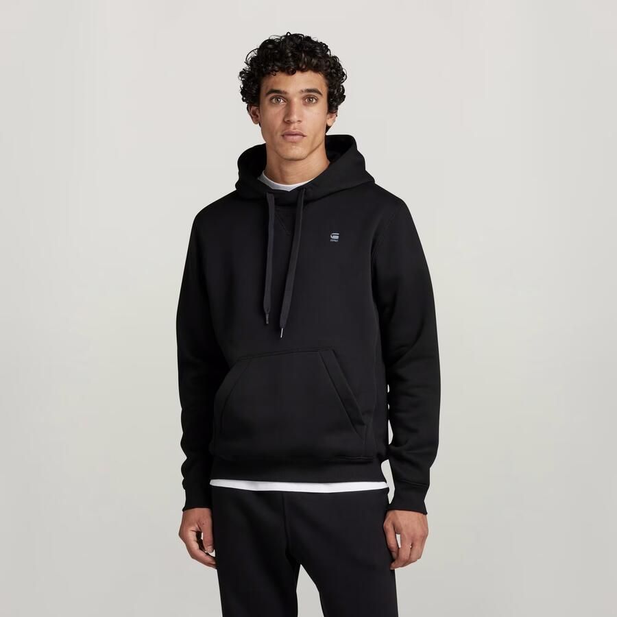 G-STAR RAW Heren Truien & Vesten C235 Pacior Sweat R Hoodie Zwart - Foto 7