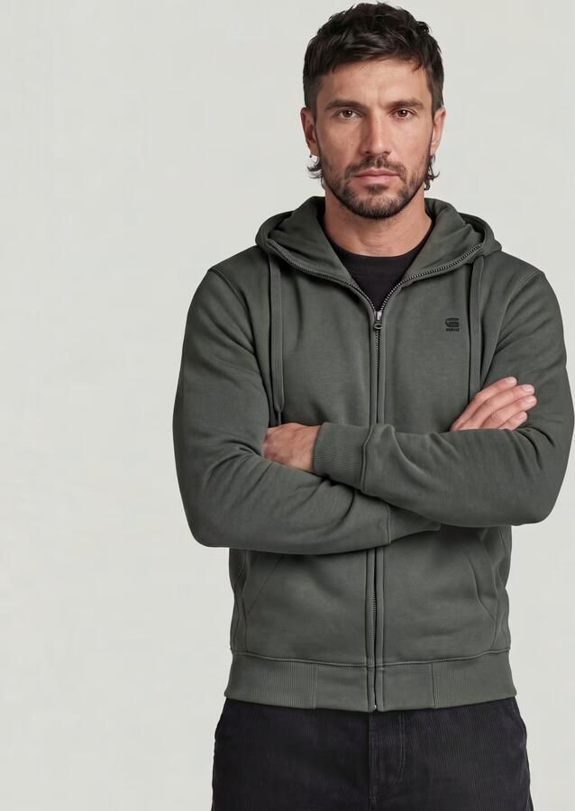 G-STAR RAW Heren Truien & Vesten C235 Pacior Sweat R Hoodie Zwart - Foto 12