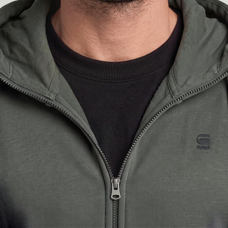 G-STAR RAW Heren Truien & Vesten C235 Pacior Sweat R Hoodie Zwart - Foto 8
