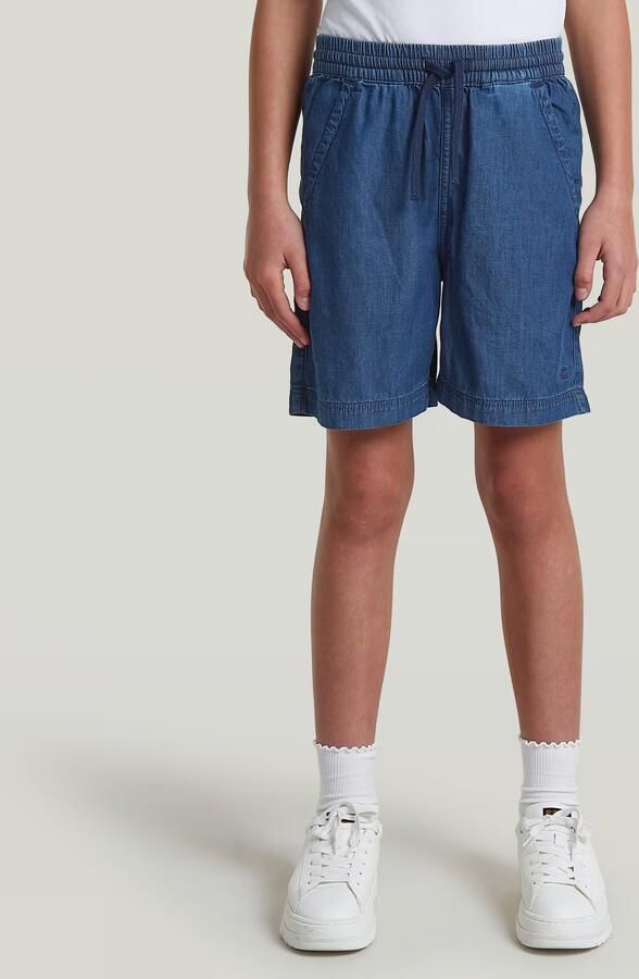 G-Star RAW Premium Core Short voor meisjes Midden blauw meisjes - Foto 4