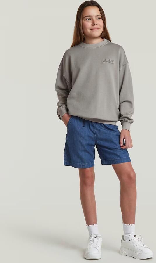 G-Star RAW Premium Core Short voor meisjes Midden blauw meisjes - Foto 7