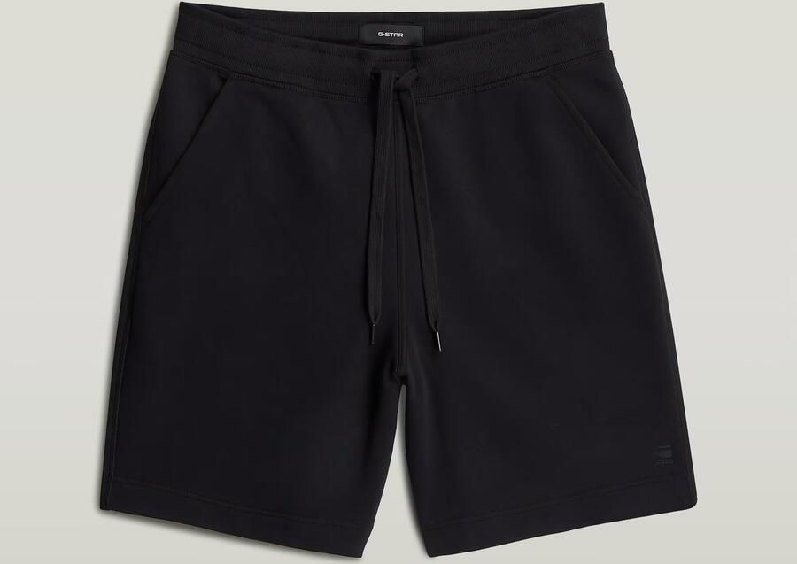 G-Star RAW regular fit sweatshort met biologisch katoen black - Foto 5