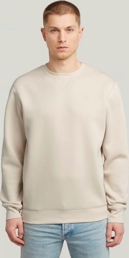 G-STAR RAW Heren Truien & Vesten Premium Core R Sw L s Zand - Foto 5