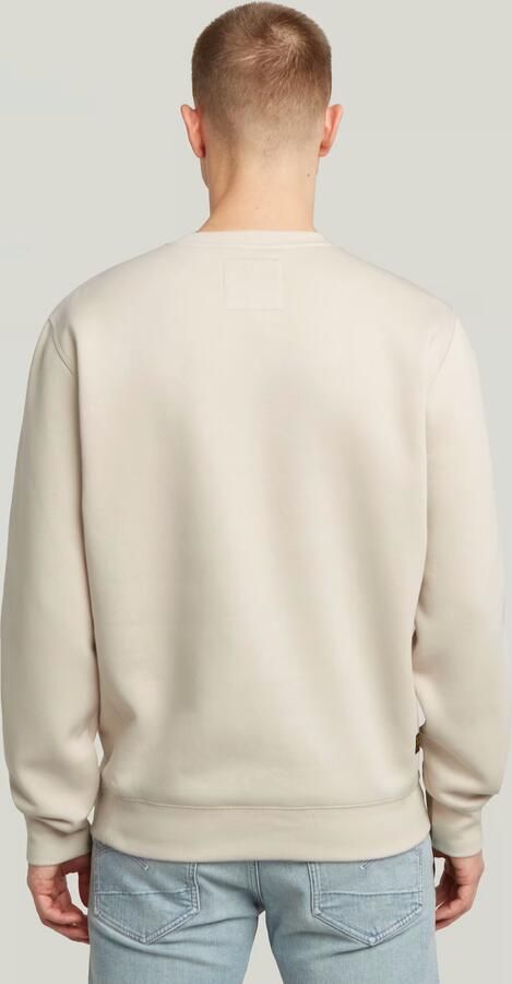 G-STAR RAW Heren Truien & Vesten Premium Core R Sw L s Zand - Foto 10