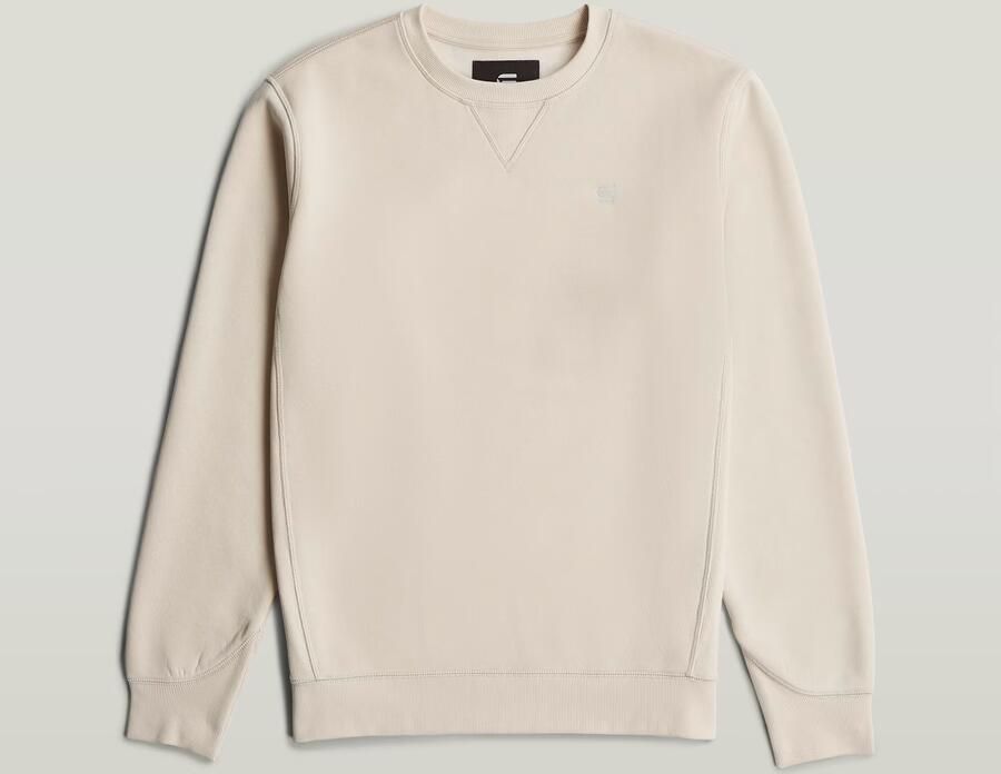 G-STAR RAW Heren Truien & Vesten Premium Core R Sw L s Zand - Foto 9