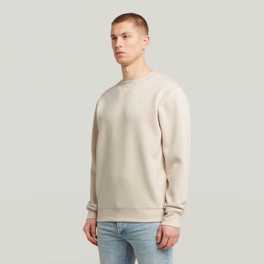 G-STAR RAW Heren Truien & Vesten Premium Core R Sw L s Zand - Foto 6