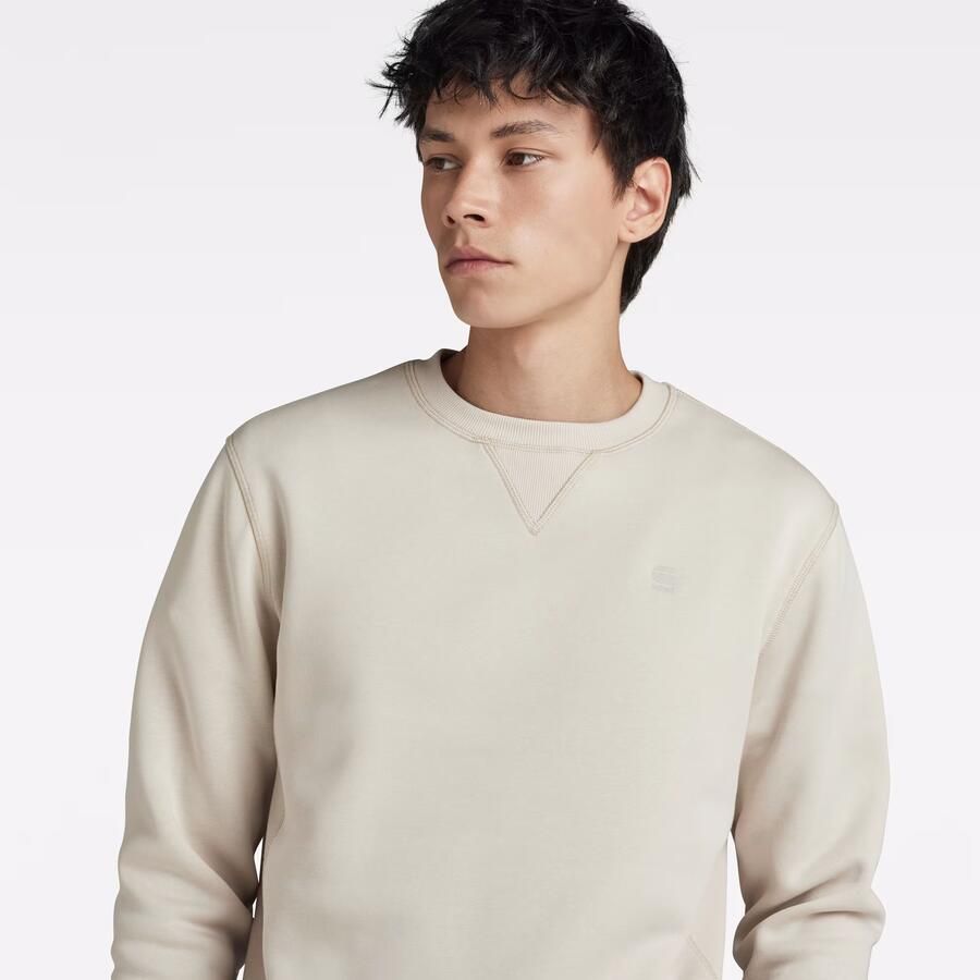 G-STAR RAW Heren Truien & Vesten Premium Core R Sw L s Zand - Foto 8