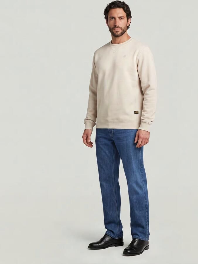 G-STAR RAW Heren Truien & Vesten Premium Core R Sw L s Zand - Foto 8