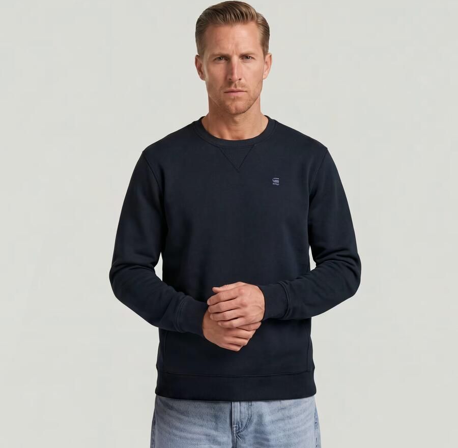 G-Star RAW Sweatshirt Premium Core Pacior Sweat met rib-inzetten aan de zijkanten - Foto 9