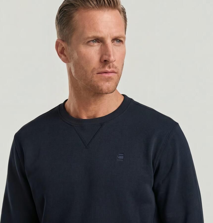 G-Star RAW Sweatshirt Premium Core Pacior Sweat met rib-inzetten aan de zijkanten - Foto 10