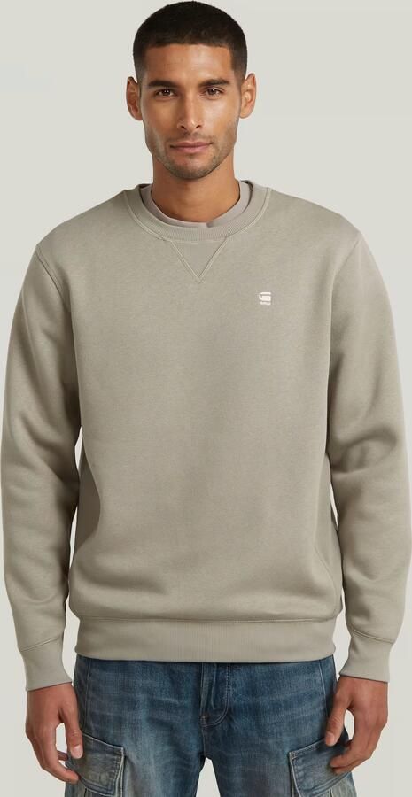 G-Star Raw Sweatshirt met logostitching model 'Premium' - Foto 4