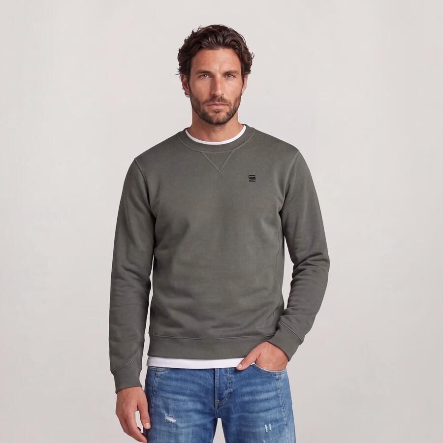 G-Star RAW Sweatshirt Premium Core Pacior Sweat met rib-inzetten aan de zijkanten - Foto 12