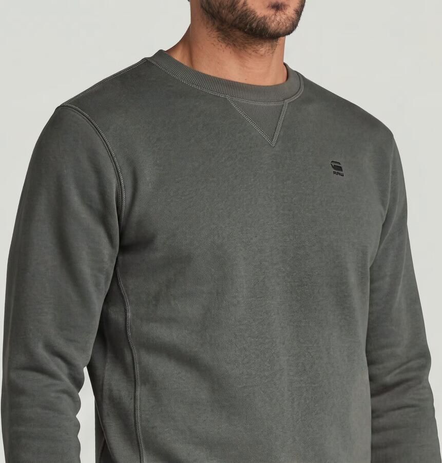 G-Star RAW Sweatshirt Premium Core Pacior Sweat met rib-inzetten aan de zijkanten - Foto 13
