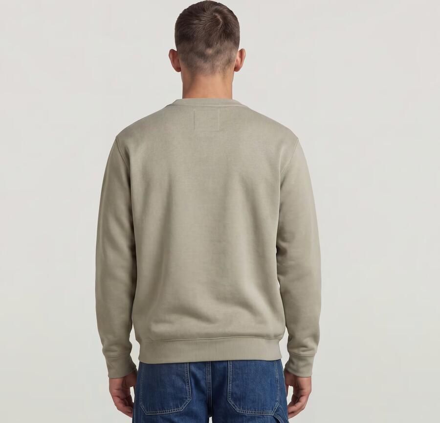 G-Star Raw Sweatshirt met logostitching model 'Premium' - Foto 3