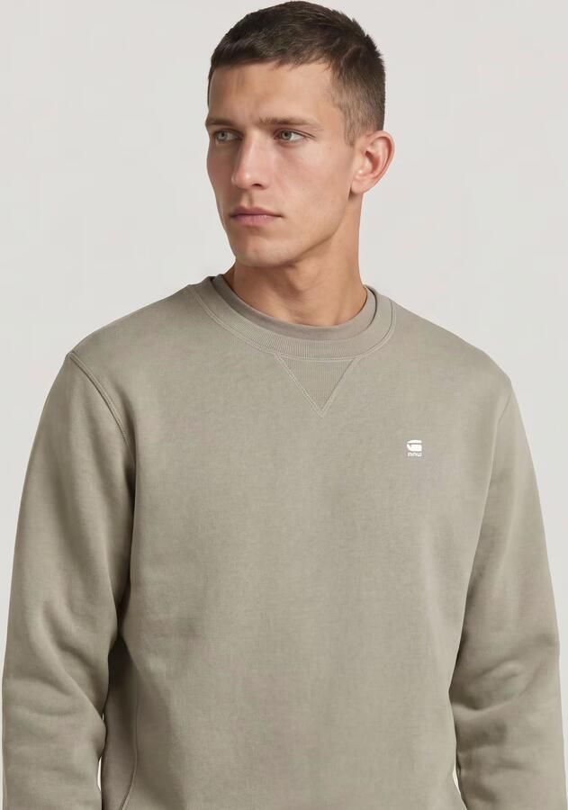 G-Star Raw Sweatshirt met logostitching model 'Premium' - Foto 7
