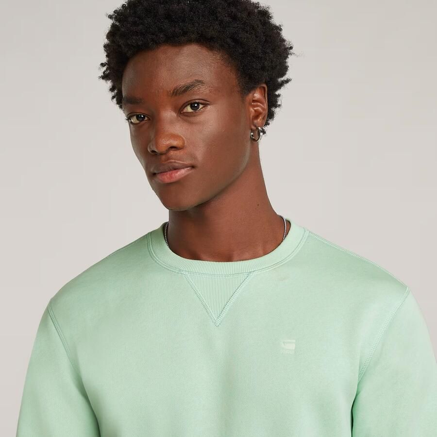 G-Star RAW Premium Core Sweater Groen Heren - Foto 2