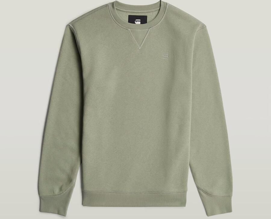 G-Star RAW Premium Core Sweater Groen Heren - Foto 4