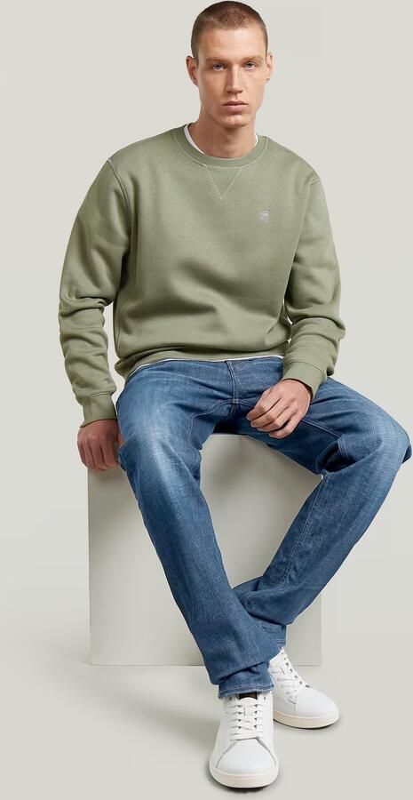 G-Star RAW Premium Core Sweater Groen Heren - Foto 5