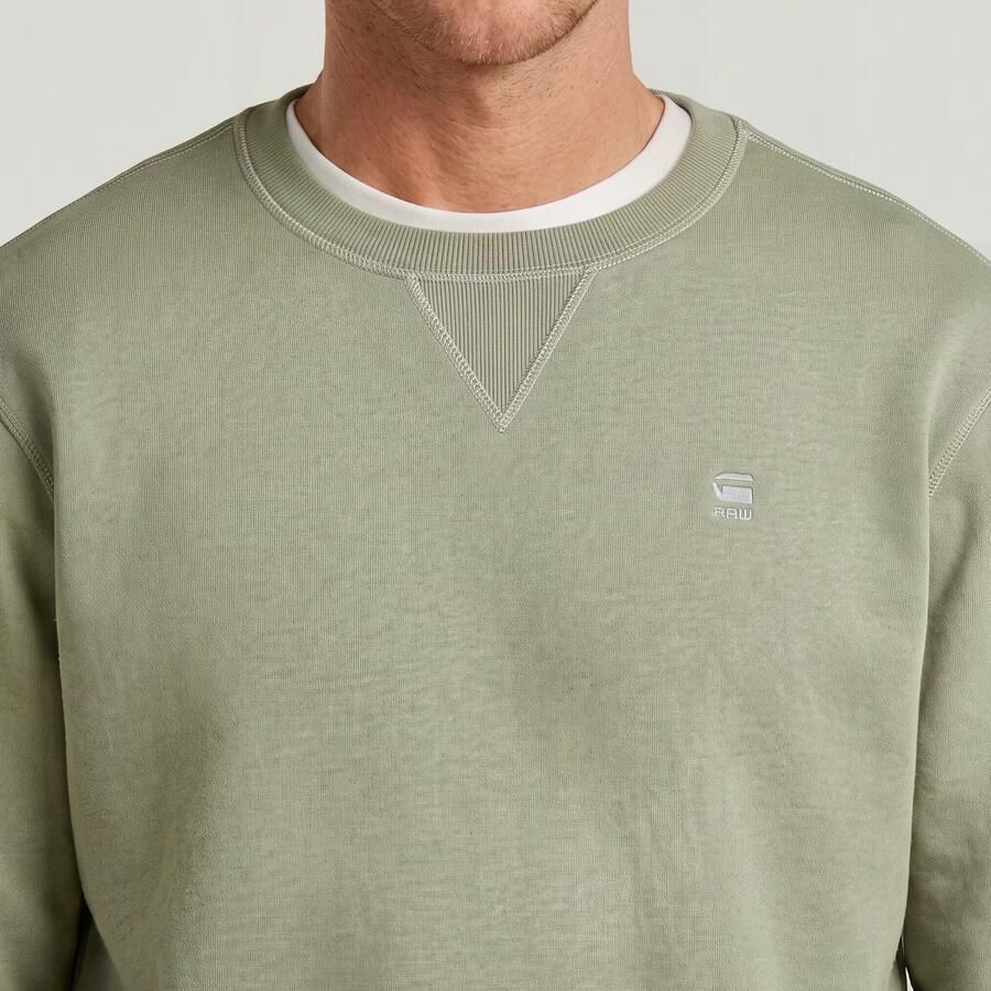 G-Star RAW Premium Core Sweater Groen Heren - Foto 3