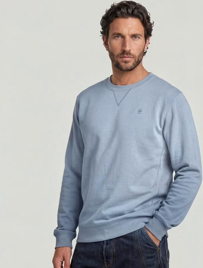 G-Star RAW Sweatshirt Premium Core Pacior Sweat met rib-inzetten aan de zijkanten - Foto 5