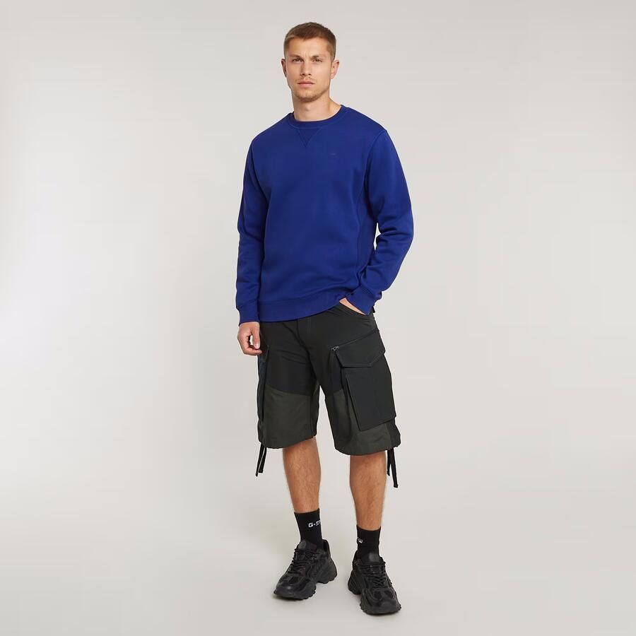 G-Star RAW Sweatshirt Premium Core Pacior Sweat met rib-inzetten aan de zijkanten - Foto 2