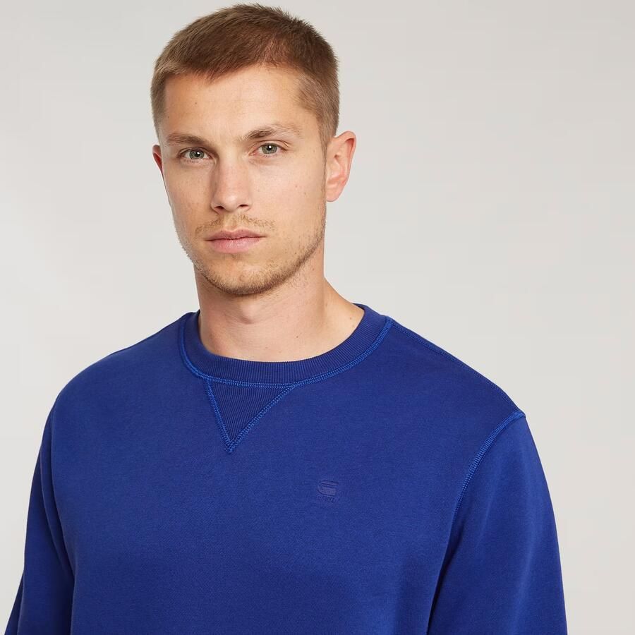 G-Star RAW Sweatshirt Premium Core Pacior Sweat met rib-inzetten aan de zijkanten - Foto 4