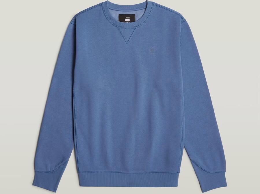 G-Star RAW Premium Core Sweater Midden blauw Heren - Foto 5