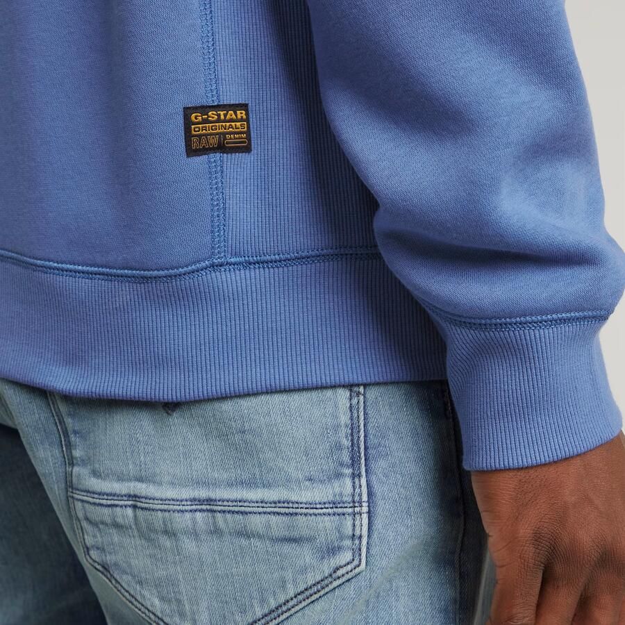 G-Star RAW Premium Core Sweater Midden blauw Heren - Foto 2