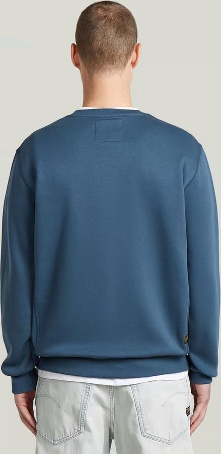 G-Star RAW Premium Core Sweater Midden blauw Heren - Foto 6