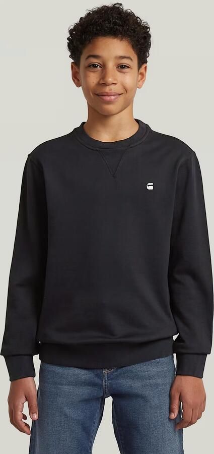 G-Star RAW Premium Core Sweater voor jongens Donkerblauw jongens