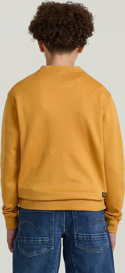 G-Star RAW Premium Core Sweater voor jongens Geel jongens - Foto 6