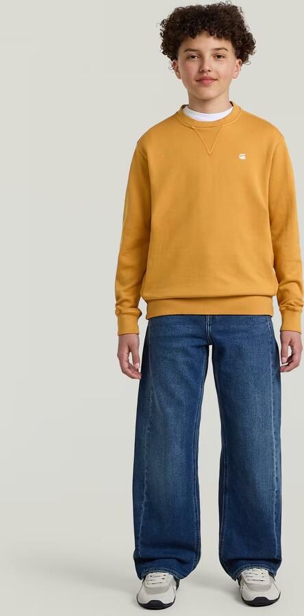 G-Star RAW Premium Core Sweater voor jongens Geel jongens - Foto 5