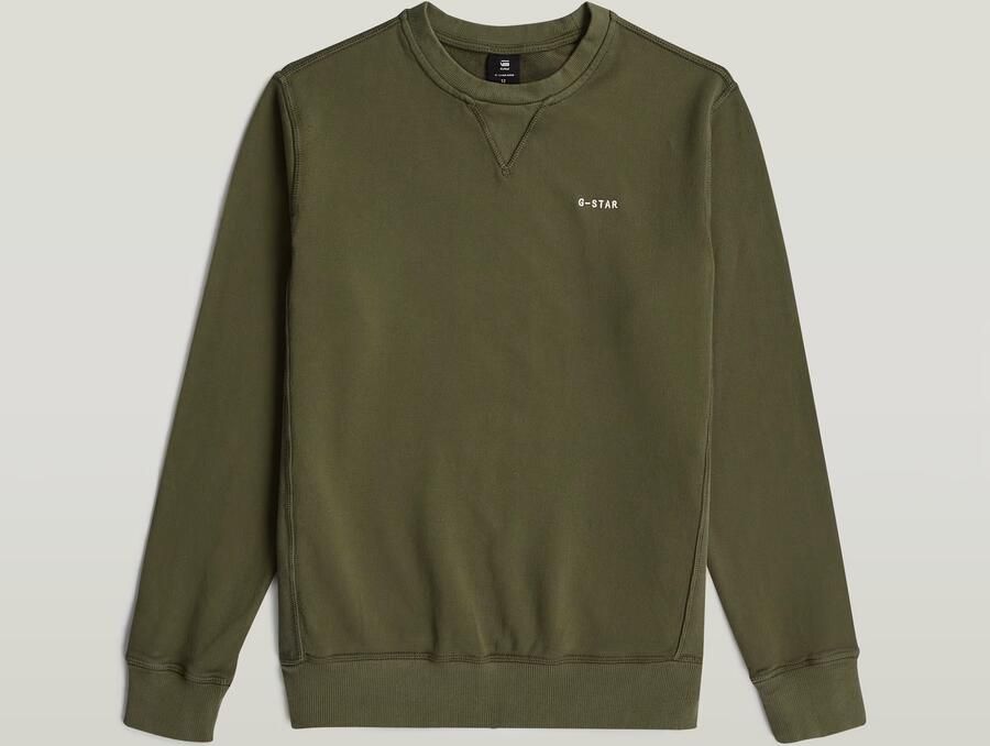 G-Star RAW Premium Core Sweater voor jongens Groen jongens - Foto 3