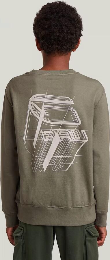G-Star RAW Premium Core Sweater voor jongens Lichtblauw jongens - Foto 4