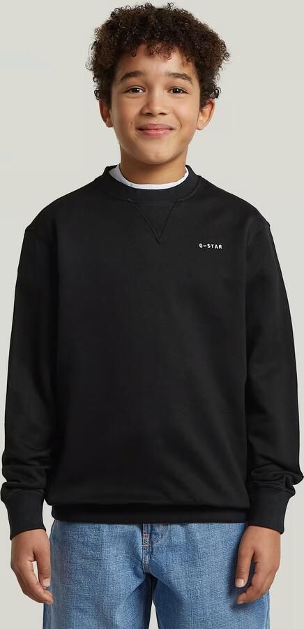G-Star RAW Premium Core Sweater voor jongens Zwart jongens