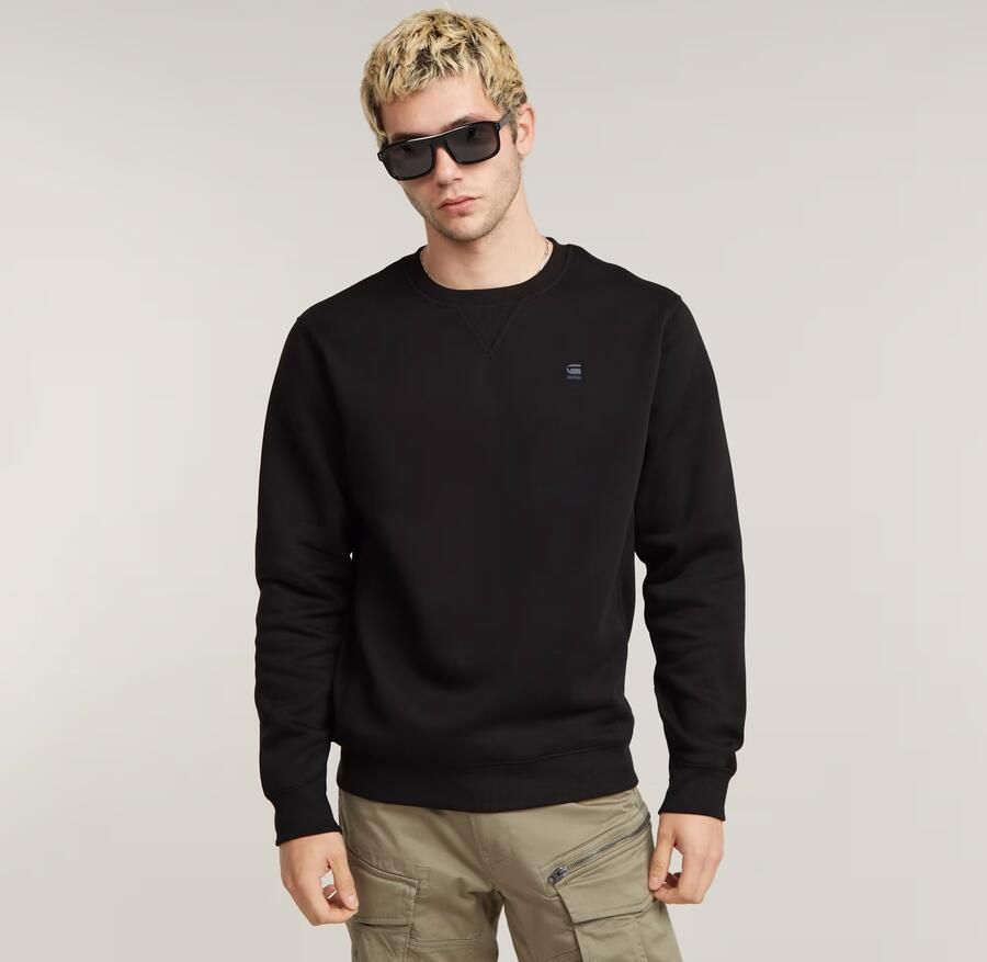 G-Star RAW Sweatshirt Premium Core Pacior Sweat met rib-inzetten aan de zijkanten - Foto 13