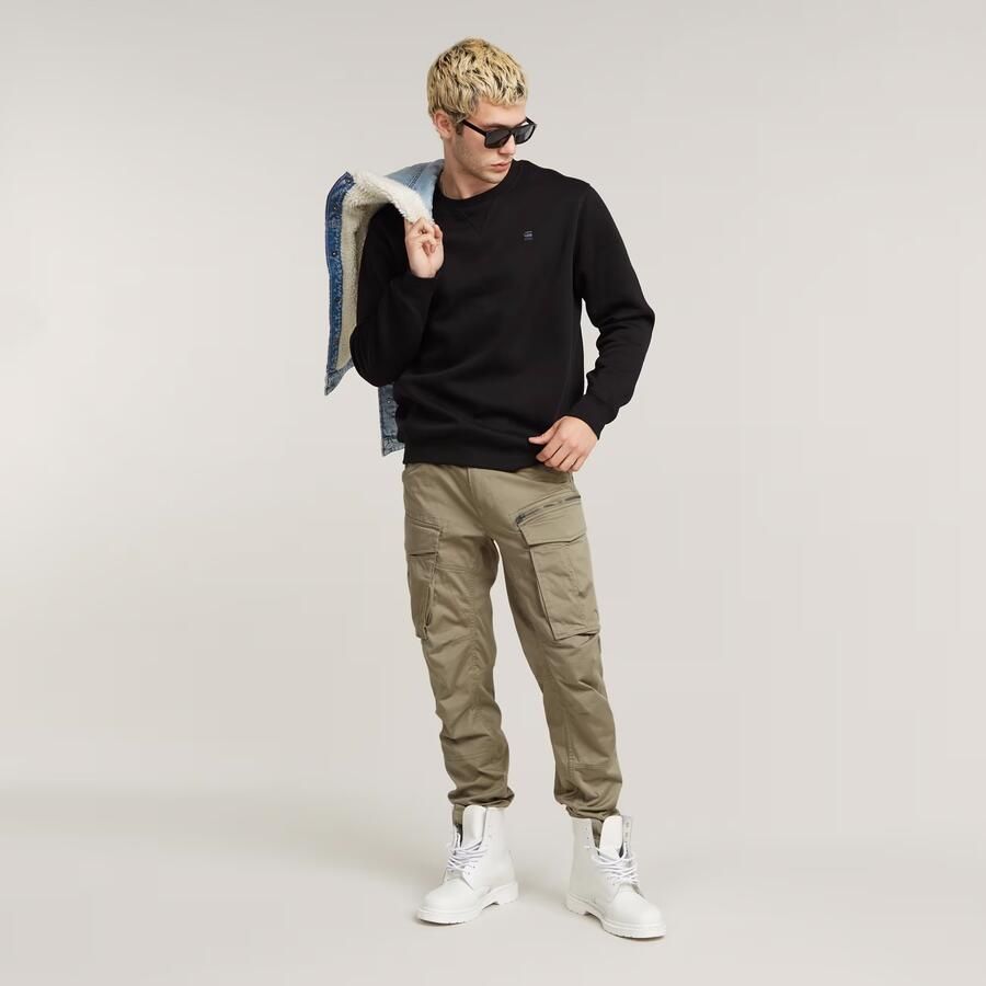 G-Star RAW Sweatshirt Premium Core Pacior Sweat met rib-inzetten aan de zijkanten - Foto 8