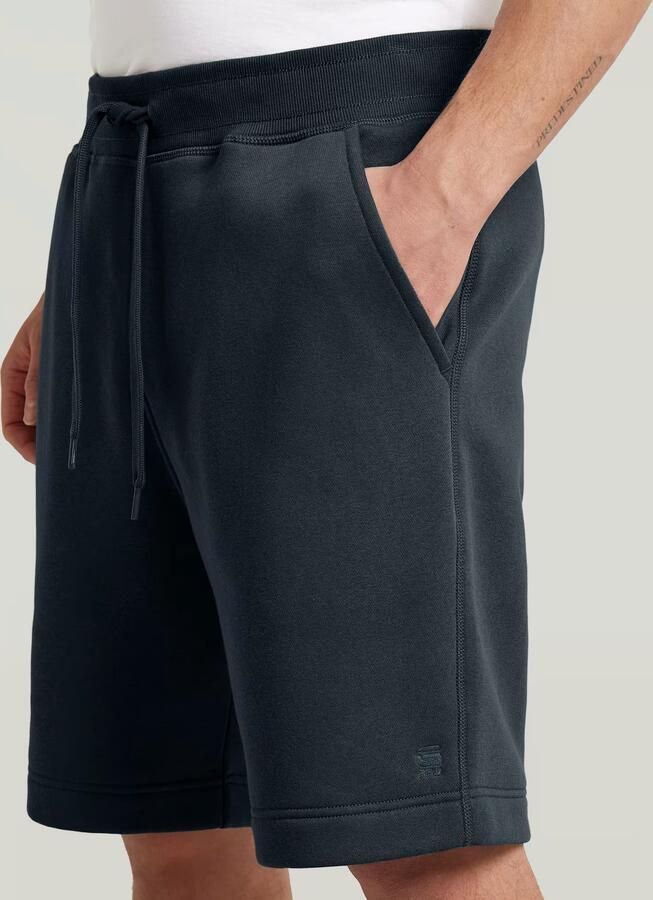 G-Star RAW Premium Core Sweatshort Donkerblauw Heren - Foto 3