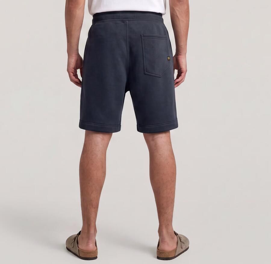 G-Star RAW Premium Core Sweatshort Donkerblauw Heren - Foto 4