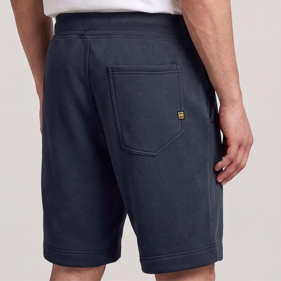 G-Star RAW Premium Core Sweatshort Donkerblauw Heren - Foto 3