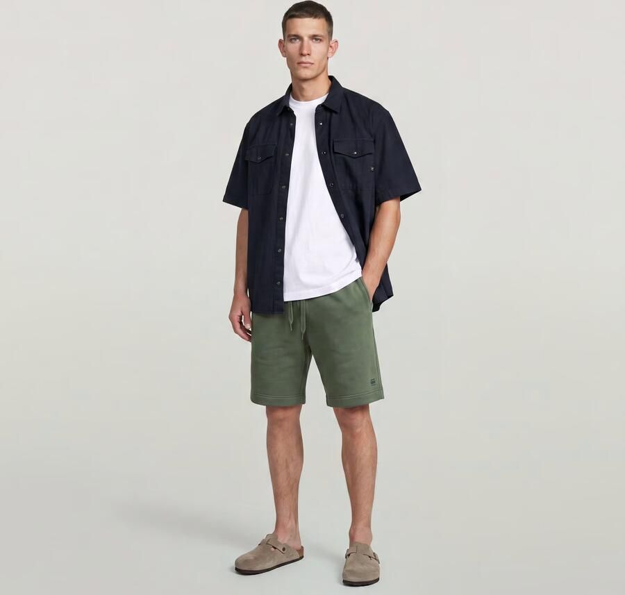 G-Star RAW Premium Core Sweatshort Grijs Heren - Foto 6
